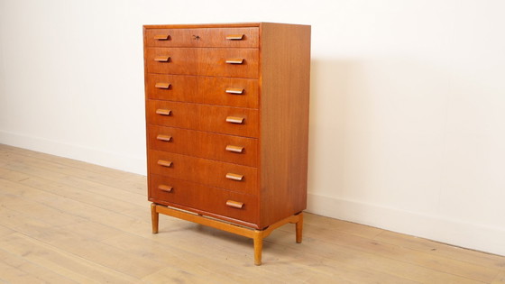 Image 1 of Cassettiera vintage danese | Teak | 7 cassetti | 111 cm