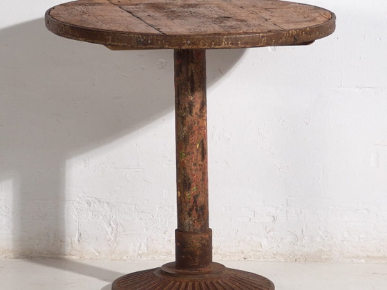 Antique garden table (c.1920) #17 – Iron (photo 2 of 35)