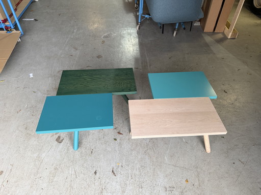 2 tables basses Leolux pampa