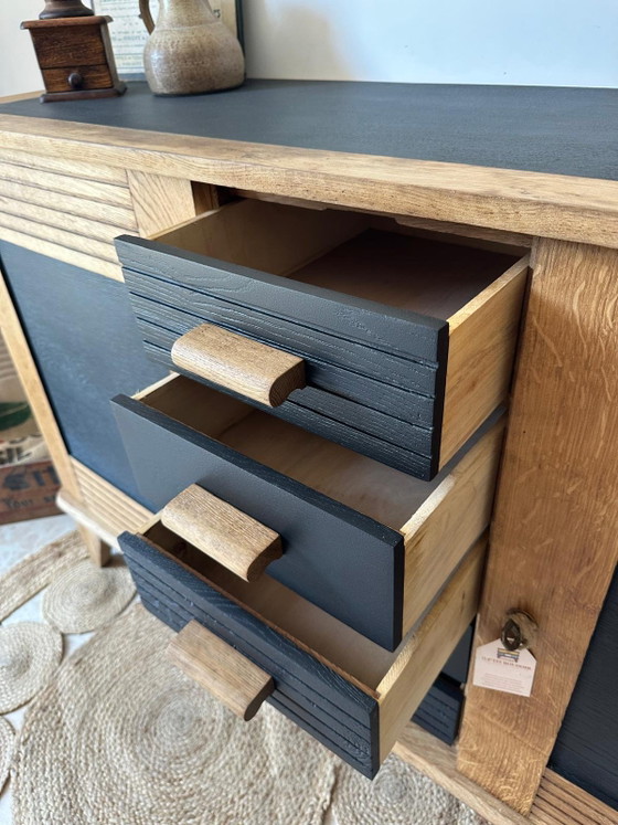 Credenza stile René Gabriel, patinata – Credenze, Wood (photo 10 of 15)