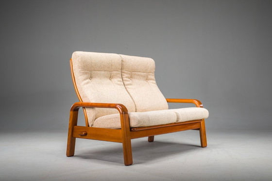 Image 1 of  Mid-Century Modern Danish Two-Seater Teak Sofa, 1960s