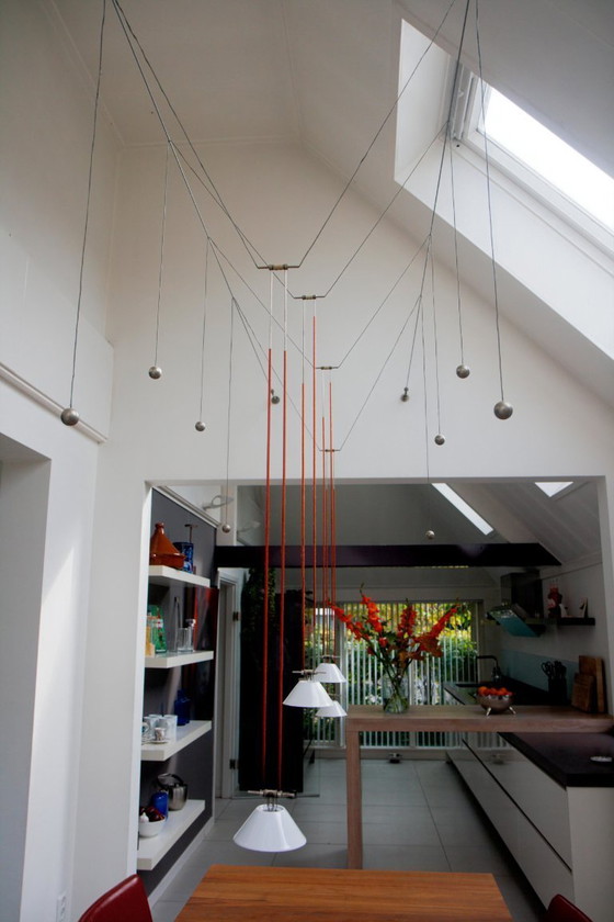 Image 1 of Sistema de iluminación Ingo Maurer YaYaHo Element 4 para colocar sobre la mesa de comedor o el escritorio