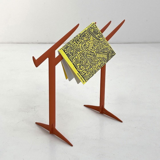 Image 1 of Tijdschriftenrek van Claudia Evangelista, ontworpen door Philippe Starck voor Kartell, 1989.