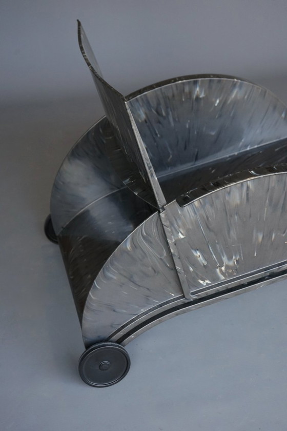 Image 1 of Fauteuil Lounge modèle 4814 d'Anna Castelli Ferrieri pour Kartell, années 1980