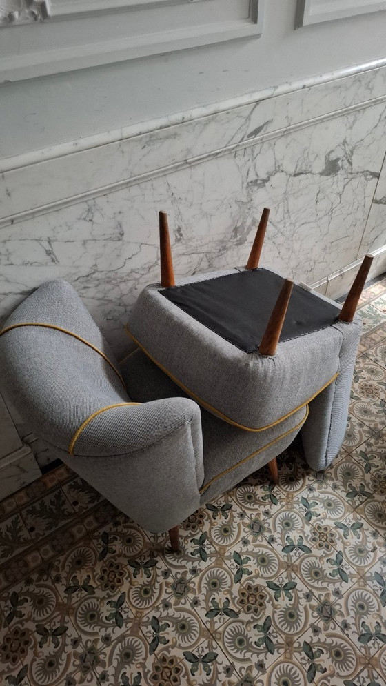 Image 1 of Zeldzame set Expo 58 cocktailzetels