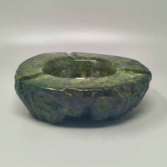Image 1 of Ensemble à fumer vert albâtre des années 1960, par Romano Bianchi, fait main
