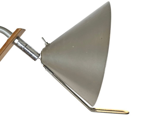 Image 1 of Ikea - designer Tord Bjorklund - Balalajka - type G9405 - clear lacquered beech - chrome-plated - 90s