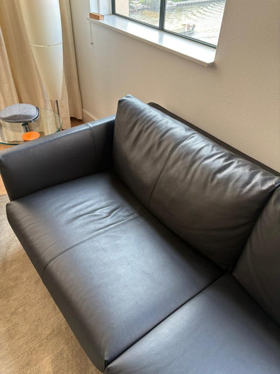 Image 1 of Montis Axel / Divano di design / 3 posti / Pelle / Nero