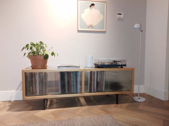 Hkliving Lowboard, Sideboard Ribbed Glass Zgan – HK Living, Wood (photo 2 of 6)