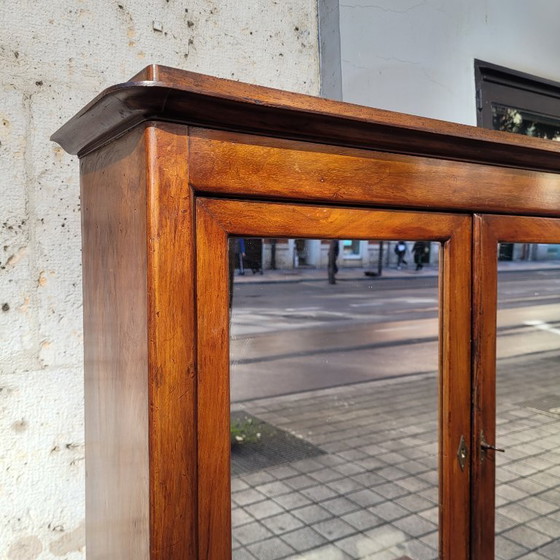 Image 1 of Bureau / Escritorio Bonheur du jour, caoba y cuero, Directorio, p. s. XIX - Francia