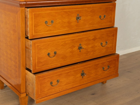 Biedermeier cylinder desk, circa 1840, cherrywood, Brown (photo 10 of 10)