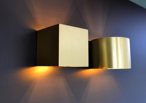 Lucide XIO Wall Lamp - LED Dimmable G9 - Adjustable - Matte Gold – Wall lights, Aluminium (photo 3 of 4)