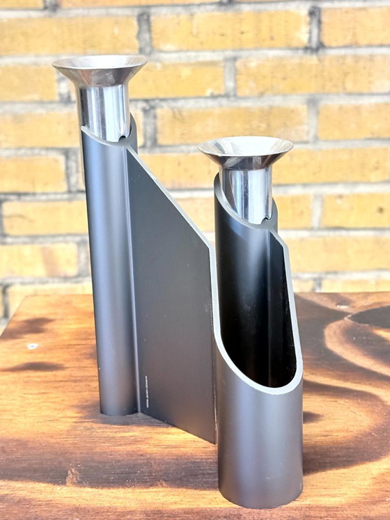 Candelabro Laberinto Georg Jensen – Lene Munthe – Portavelas, Aluminium (photo 6 of 10)