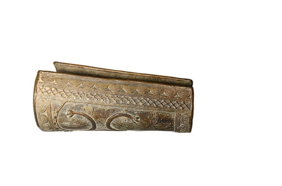 Antikes Armband aus Bronze, Tiermotiv, 11 x 23 cm – Dekorative Objekte (photo 5 of 5)