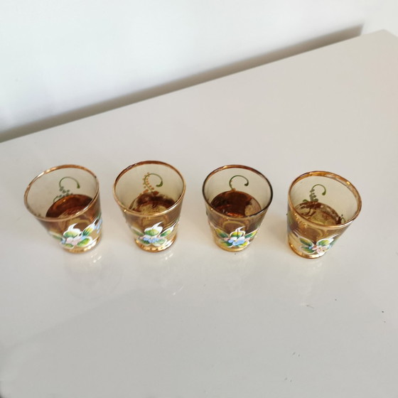 Image 1 of DECANTER AND LIQUEUR GLASSES
