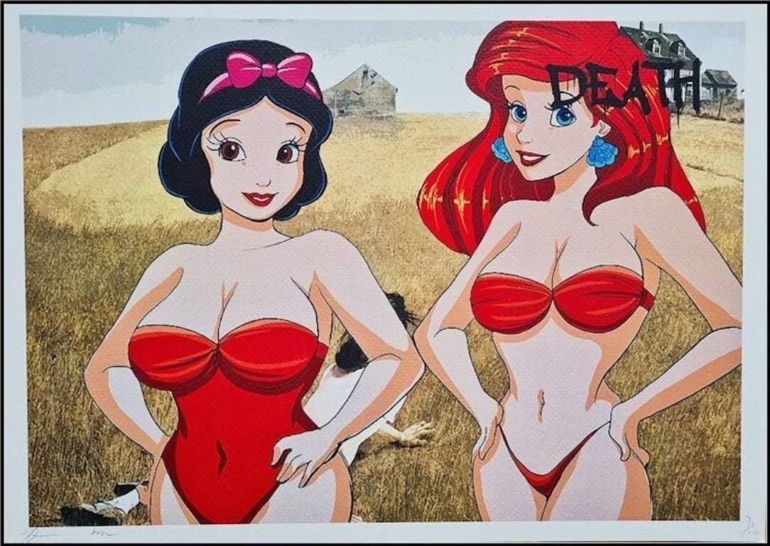 Death Nyc - Snow White & Arielle- Limited Edition With Certificate