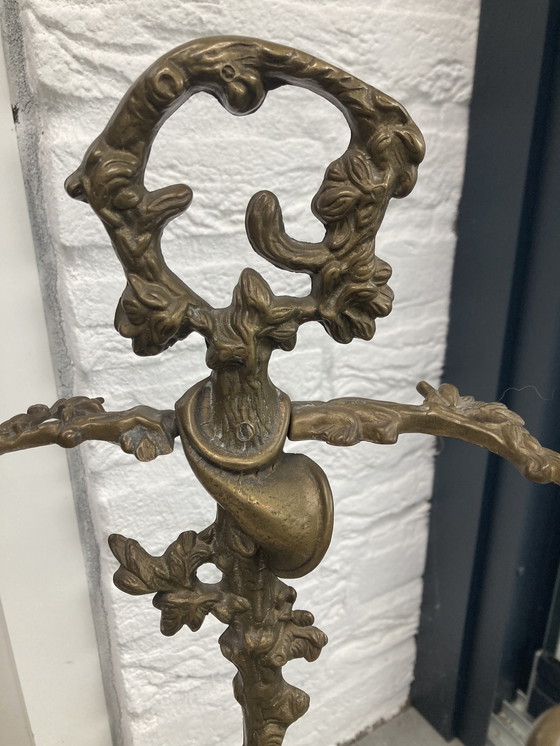 Image 1 of Franse paraplu standaard jacht thema