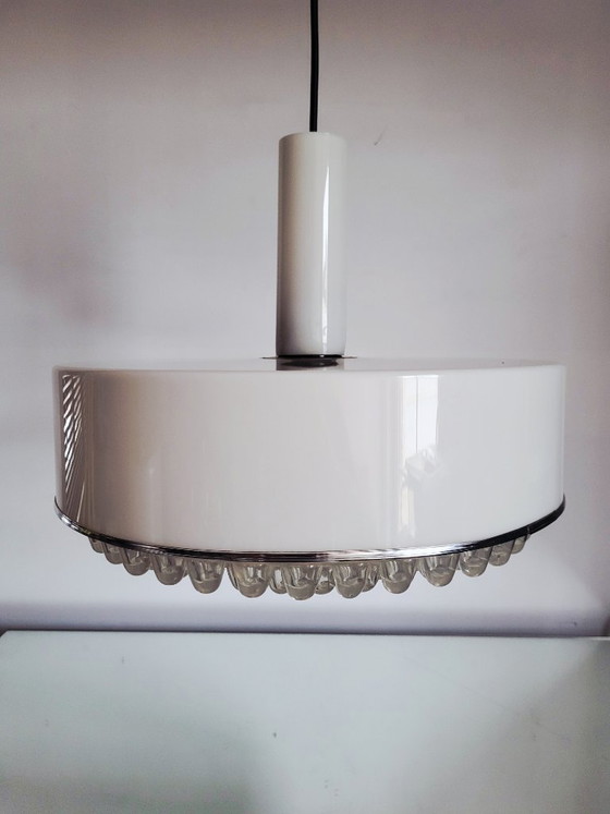Image 1 of Lampe vintage de style futuriste des années 1960 en plexiglas, à bulles