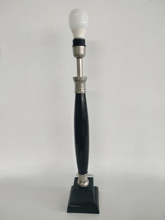 Beautiful Set of 60 cm Hollywood Regency/Neo Classic Art Deco Style Tall Vintage Table Lamps (Metal) (photo 9 of 18)