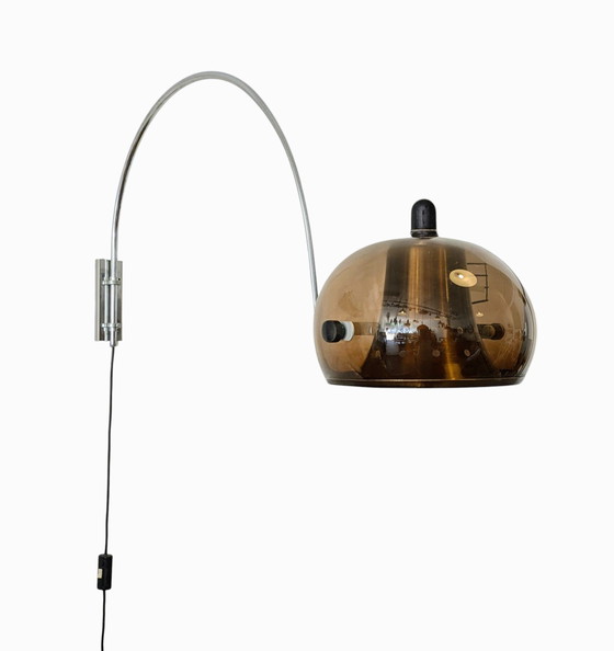 Image 1 of Vintage, Dijkstra verstelbare wandlamp, booglamp 