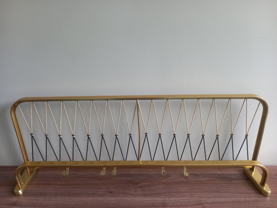 Mid-Century Coat Rack 60s Brushed Aluminum – Aluminium (photo 8 of 15)