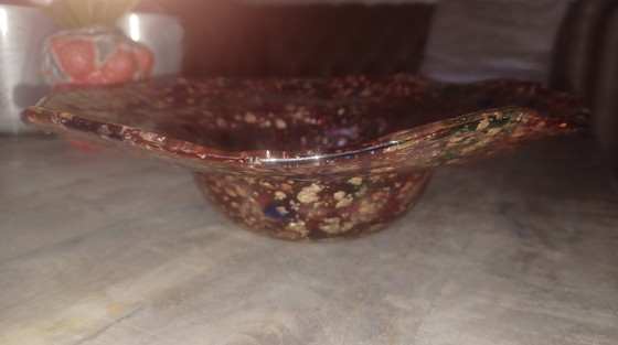 Image 1 of Coupe à fruits en verre d'art, Galerie du verre Willingen