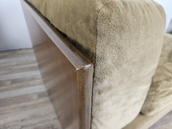 Image 1 of Three fabric lounge chairs 70s