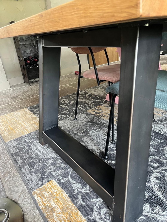 Image 1 of 8 person dining table 290x100