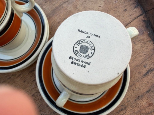 Deens Servies Höganäs Keramik, Model Randa Banda – Ceramic (photo 2 of 5)