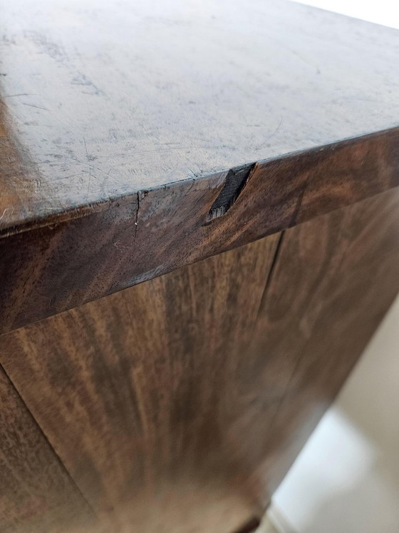 Cómoda Chiffonier Biedermeier de Caoba, Siglo XIX (photo 17 of 24)
