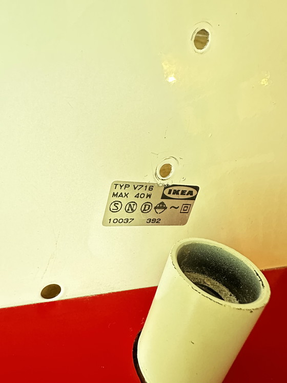 Image 1 of Lampada da parete vintage postmoderna Stoja Ikea in stile Memphis, anni '80