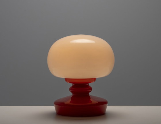 Image 1 of Lampada da tavolo in vetro, Štěpán Tabera, anni '70, Cecoslovacchia
