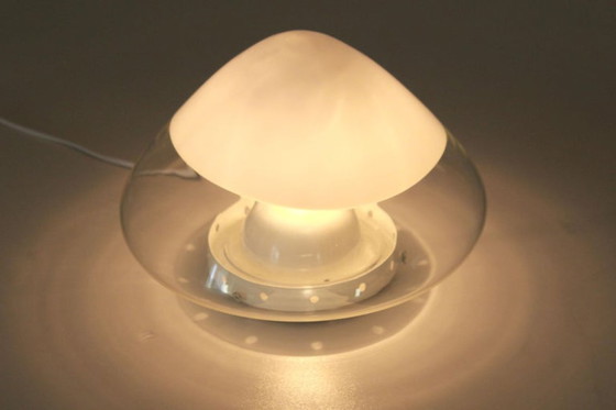 Image 1 of 1x Vintage Murano Wall Sconces - Table lamp, Mazzega 1970s