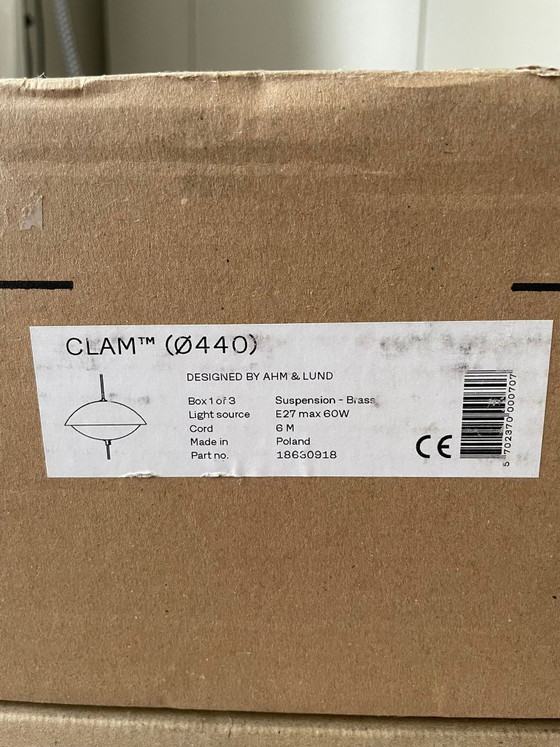 Image 1 of Lámpara colgante Fritz Hansen Clam de 44 cm