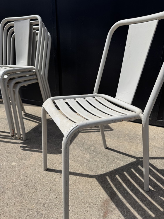 Image 1 of Tolix Bistro-Stühle aus den 1960er Jahren