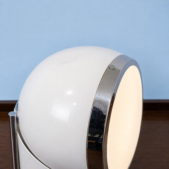 Image 1 of EXTREMELY RARE PAIR of Zeus lamps by Cini Boeri for Gavina, Italy, 1970s
