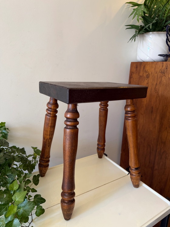 Tavolino/portapiante in legno – Tavolini, Wood, Mid Century Modern (photo 6 of 6)