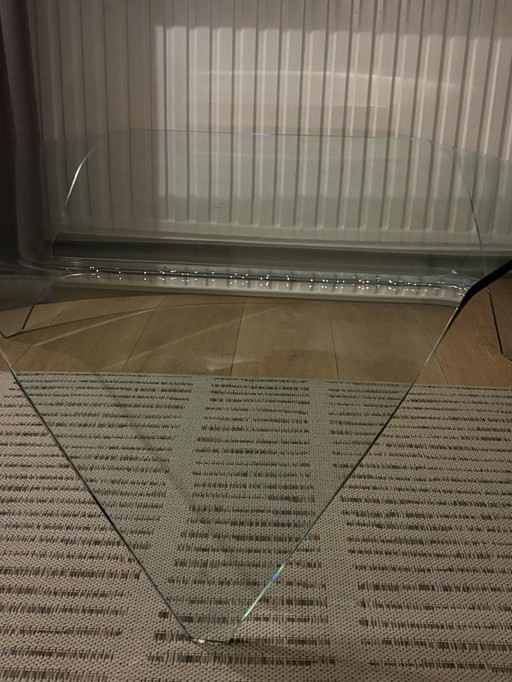 Cascade de salontafel Fiam Italia, verre gebogen.