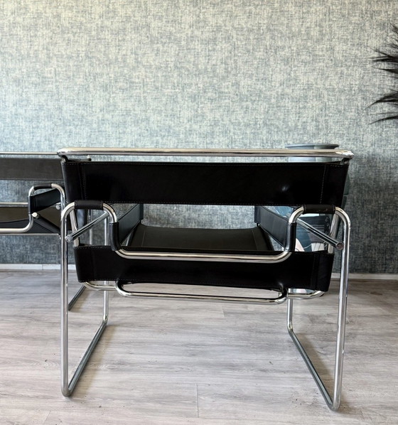 Image 1 of Chaise Wassily vintage, Marcel Breuer, Fasem, Italie, années 80