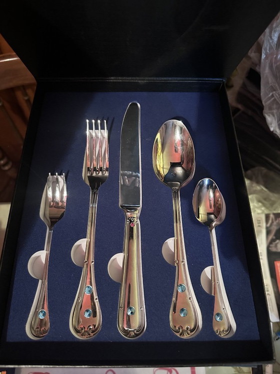 Image 1 of Novak Besteck. Besteck mit Swarovski-Kristallen. Premium-Edition.