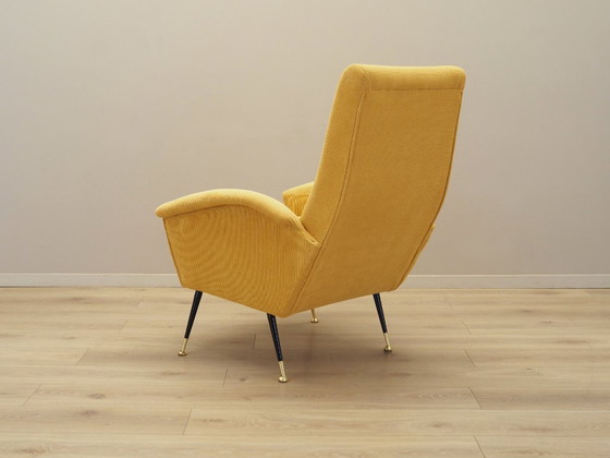 Image 1 of Poltrona gialla, design italiano, anni '70, produzione: Italia