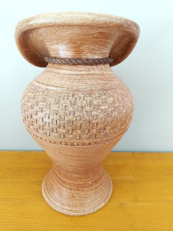Image 1 of Vaso decorativo in terracotta