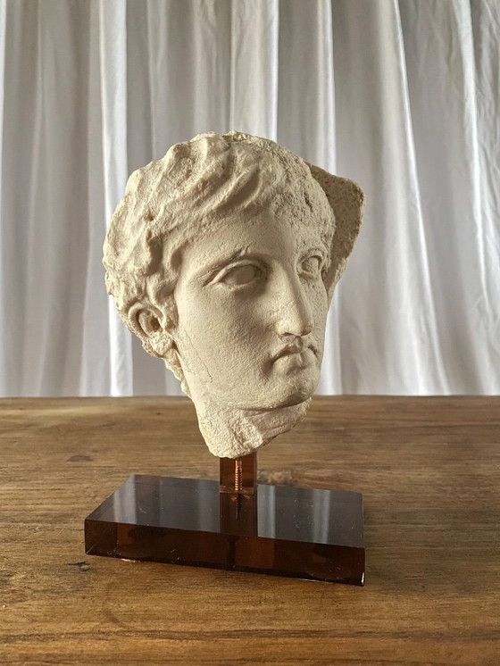 Image 1 of Ancient Greek Head – Ephebe – Cast from the Louvre Museum