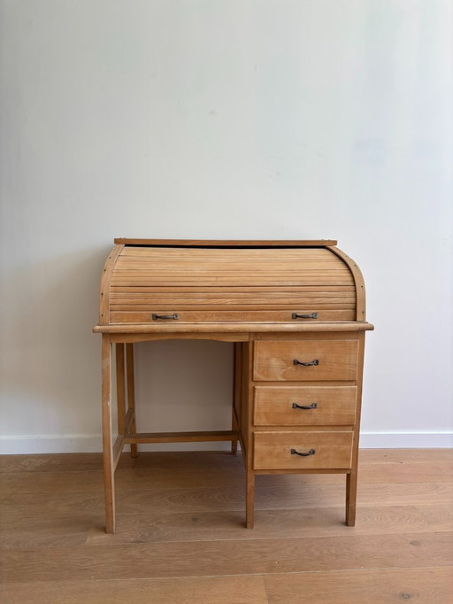 Children's secretaire / child roll-top desk