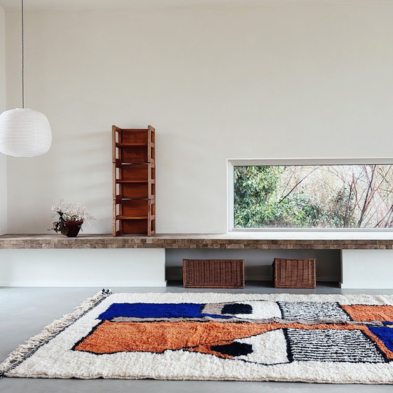 Image 1 of Handgeweven Berber Vloerkleed 100% Wol