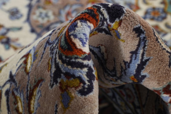 Image 1 of Tappeto persiano Kashan firmato 4,05 x 2,88 Tappeto orientale pregiato n. 24642