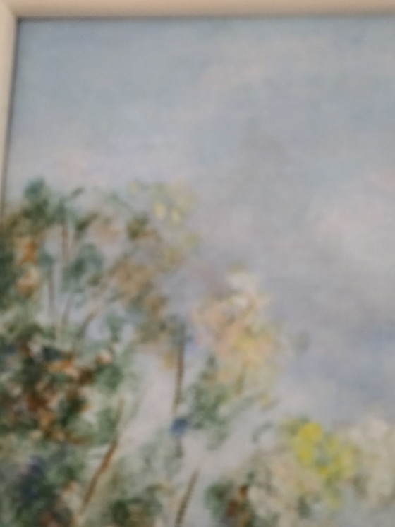 Painting, classic, rural landscape, church – Art, Wood, Canvas (photo 2 of 13)