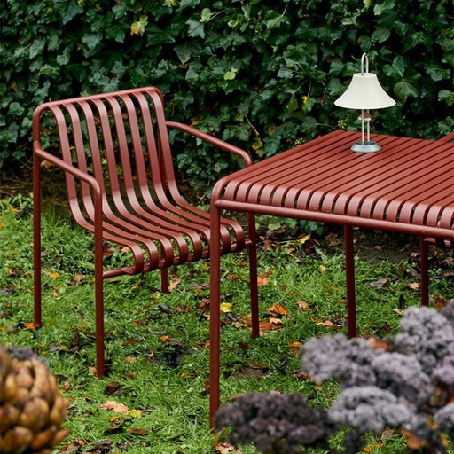 Hay Palissade Table - 4 Dining Armchairs - 2 Hay chair cushions