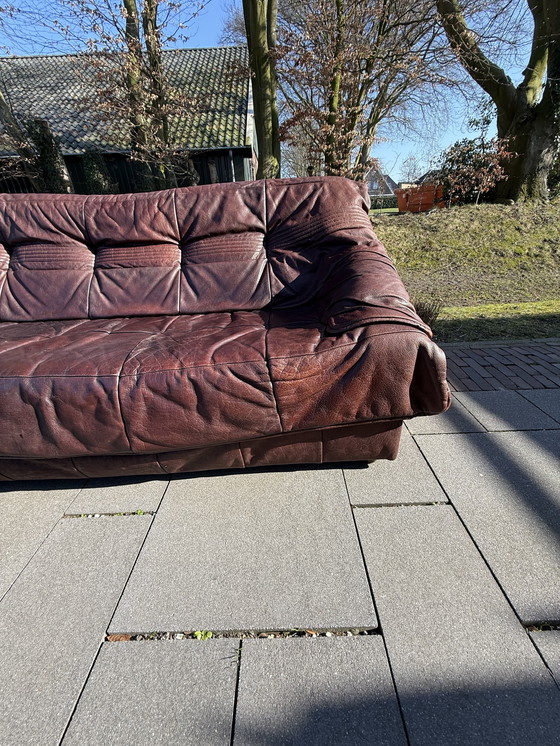 Image 1 of Ledersofa aus den Siebzigern