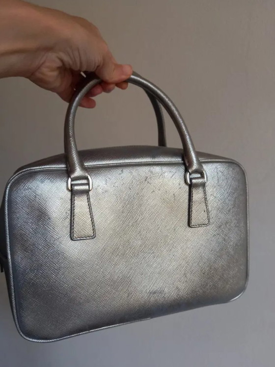 Prada Saffiano Lux Boston Bag – Borse tote (photo 13 of 14)